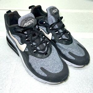 Nike Mens Air Max 270 React AT6174-001 Black/Grey Running Shoes Sneakers Size 9